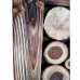 Tablou din rondele de lemn - handmade - model TR001 - aac0091