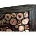 Tablou din rondele de lemn - handmade - model TR003