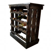 Suport din lemn pentru 20 de sticle de vin - model AAC0134