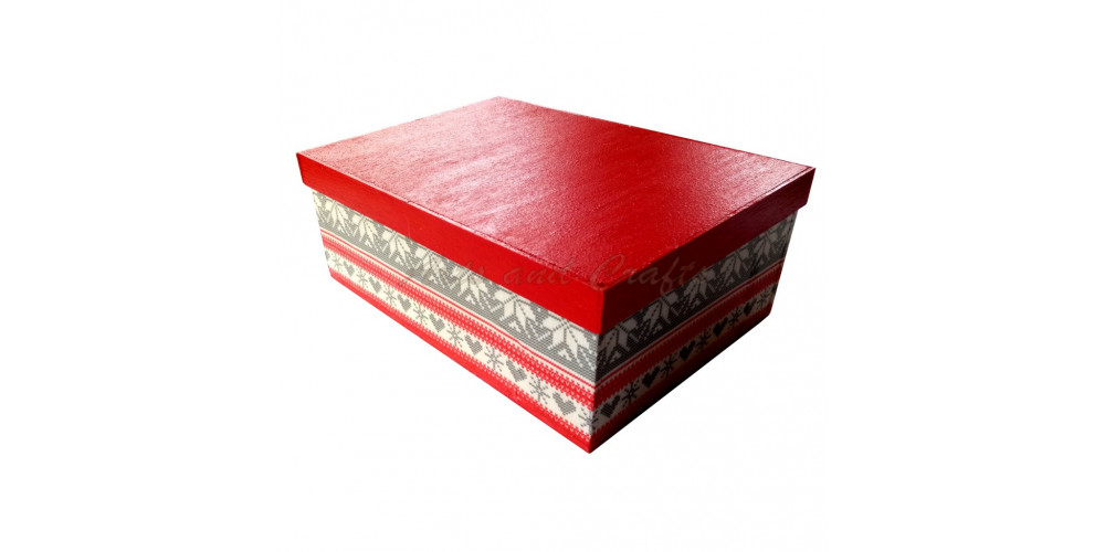 Cutie din lemn pentru cadou 21.5 x 15.5 x 8 cm - aac0143