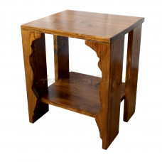 Wooden bedside table