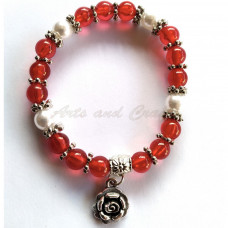Bracelet for March 1 - rose pattern