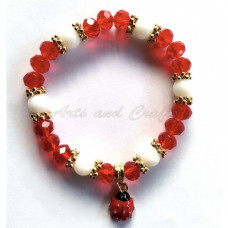 Bracelet for March 1 - ladybug model