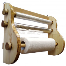 Wooden rack for the napkin roll