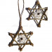 Set de 5 stele handmade pentru bradul de Craciun