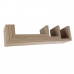 Beige wooden shelves - 3 pcs