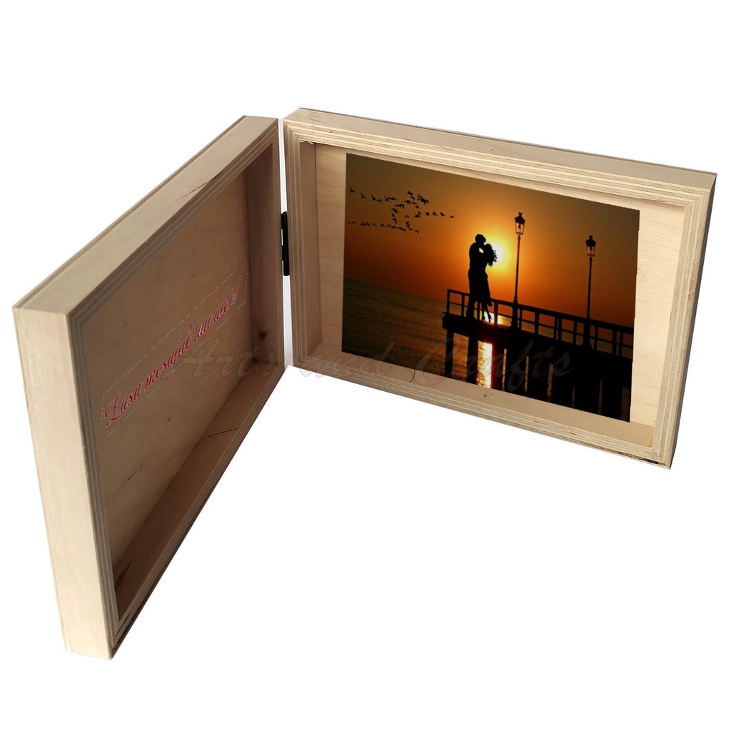 Double photo frame for 17cm mold impression